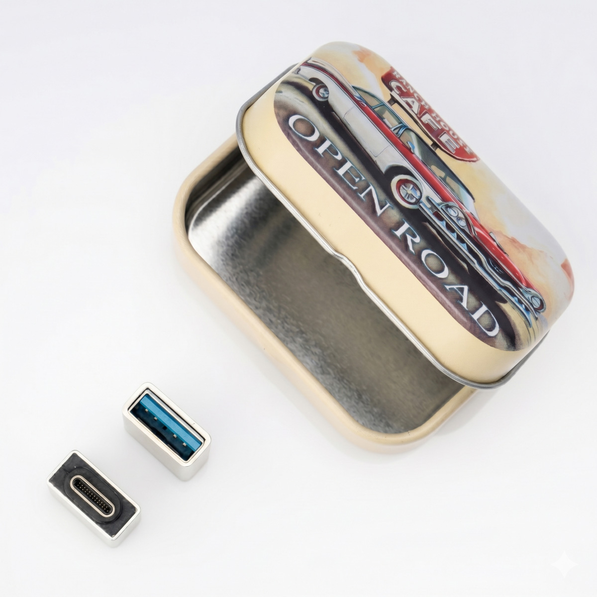 doosje en 2 adapters